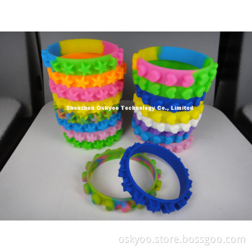 Promotional Gift Bracelets Originality Silicone Wristbands